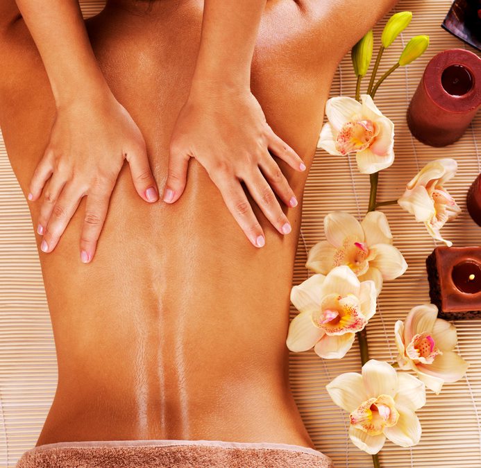 Massage et gommage