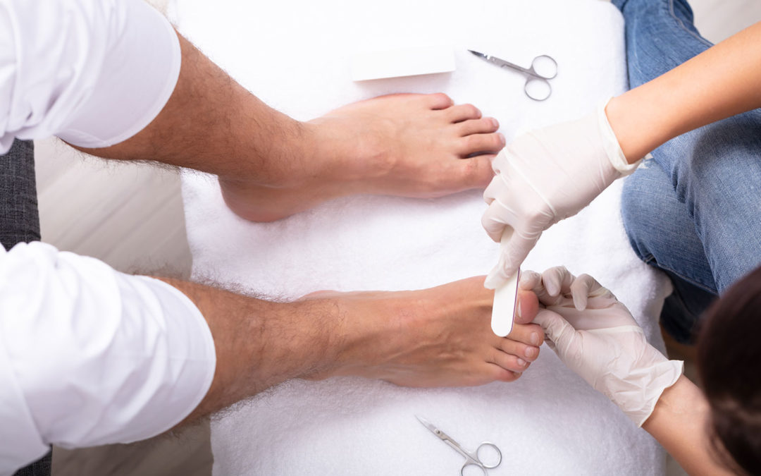 Manucure et pédicure pour hommes